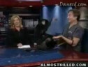Young Chimp Goes Wild In Studio!